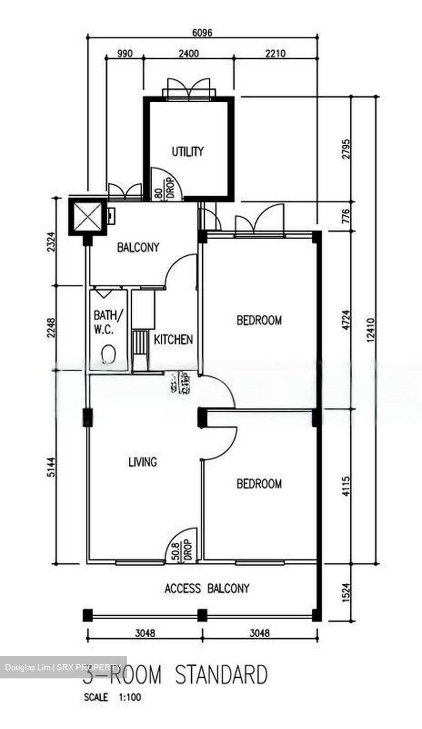 Blk 89 Commonwealth 16 (Queenstown), HDB 3 Rooms #481907101